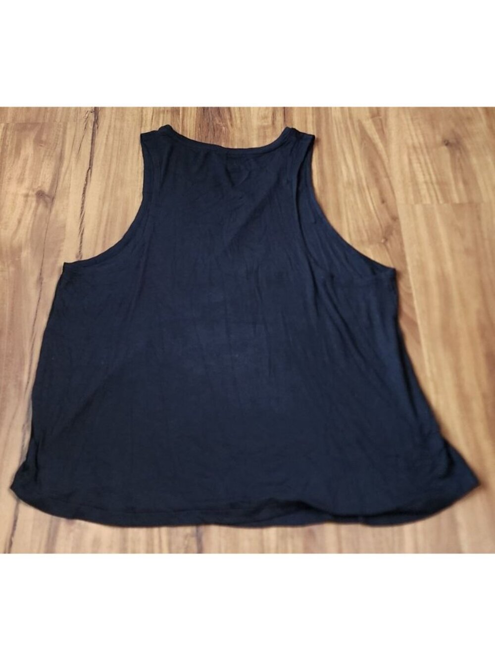 NWOT Athleta Well Rested Rib Sleep Tank & Short Set Black 1X - Picture 4 of 9